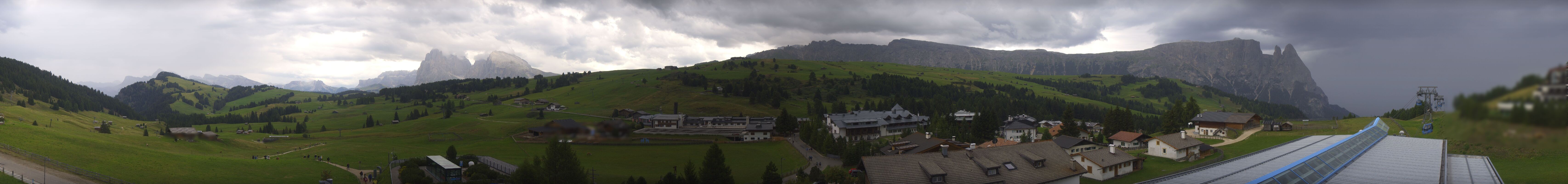 Archiv Foto Webcam Panoramablick Compatsch Seiser Alm