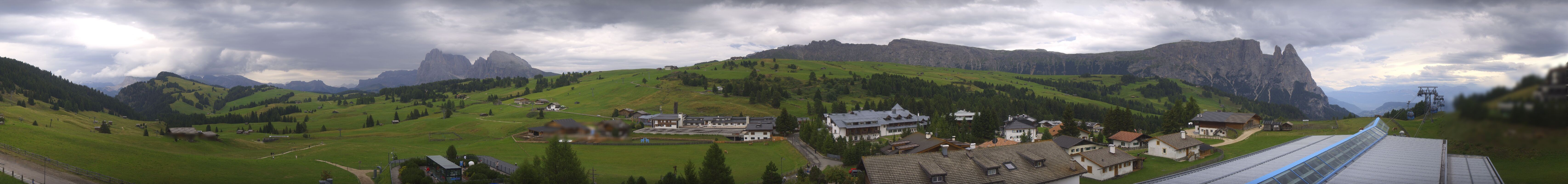 Archiv Foto Webcam Panoramablick Compatsch Seiser Alm