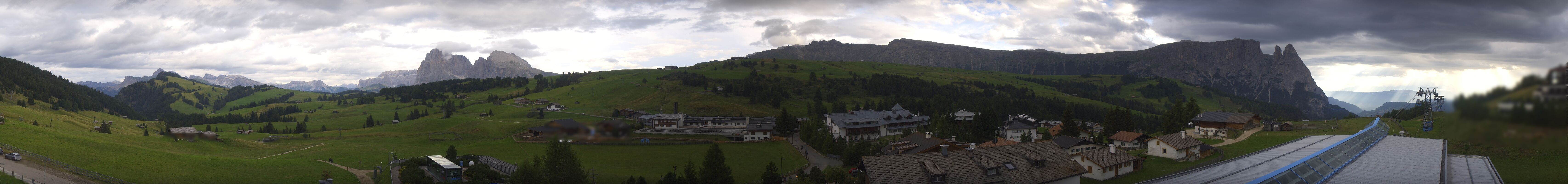 Archiv Foto Webcam Panoramablick Compatsch Seiser Alm