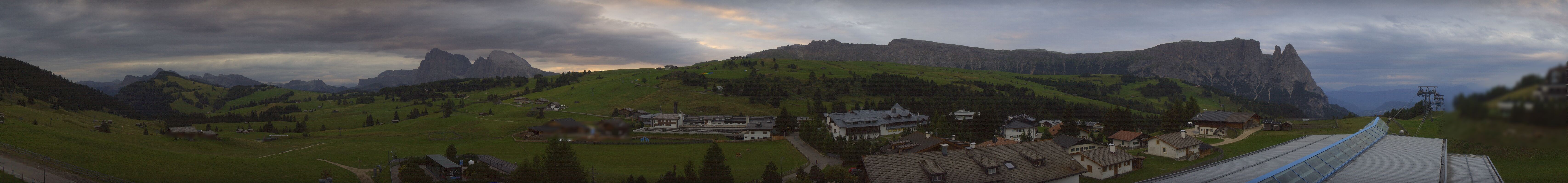 Archiv Foto Webcam Panoramablick Compatsch Seiser Alm