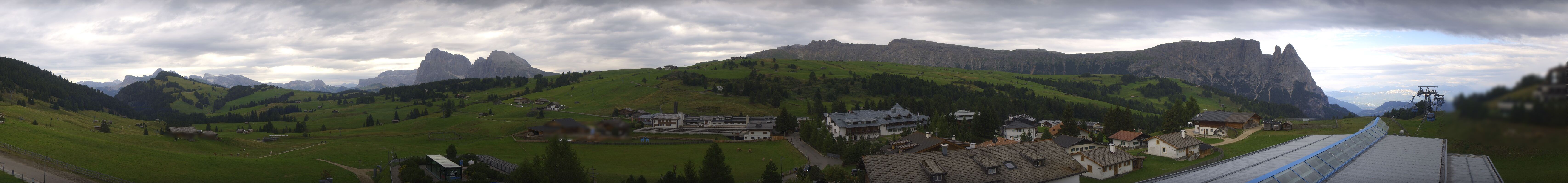 Archiv Foto Webcam Panoramablick Compatsch Seiser Alm