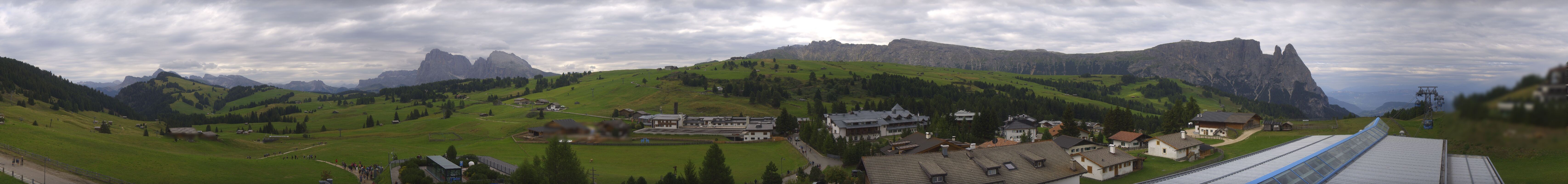 Archiv Foto Webcam Panoramablick Compatsch Seiser Alm