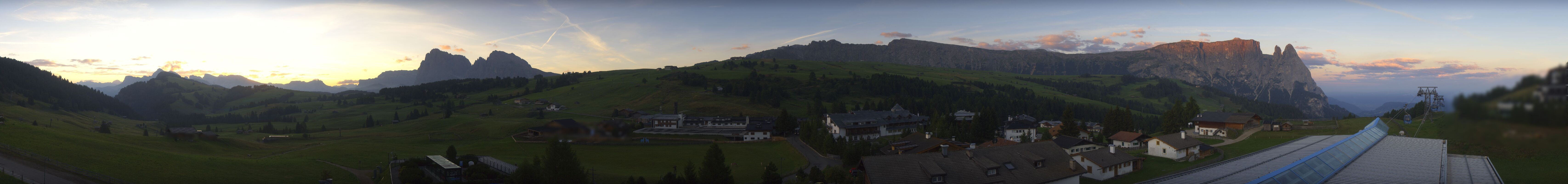 Archiv Foto Webcam Panoramablick Compatsch Seiser Alm