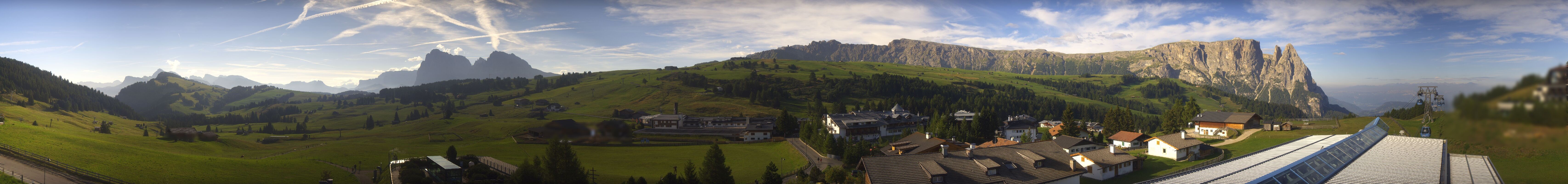 Archiv Foto Webcam Panoramablick Compatsch Seiser Alm