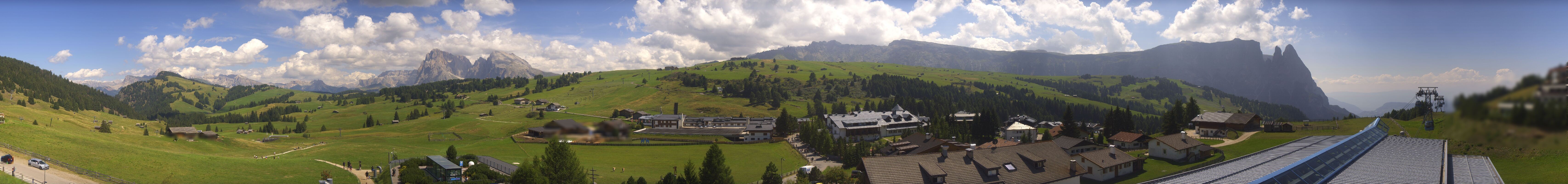 Archiv Foto Webcam Panoramablick Compatsch Seiser Alm