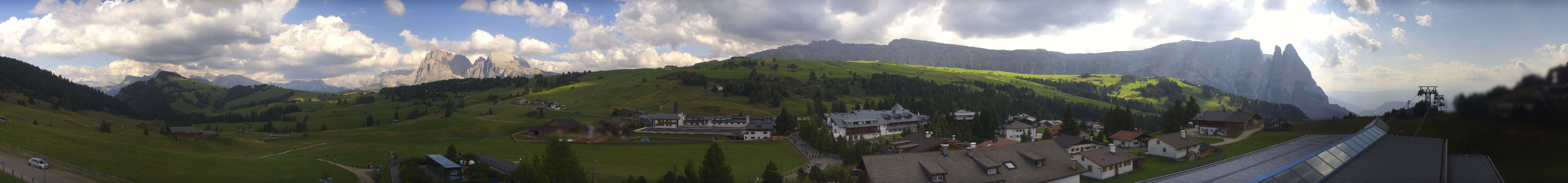 Archiv Foto Webcam Panoramablick Compatsch Seiser Alm