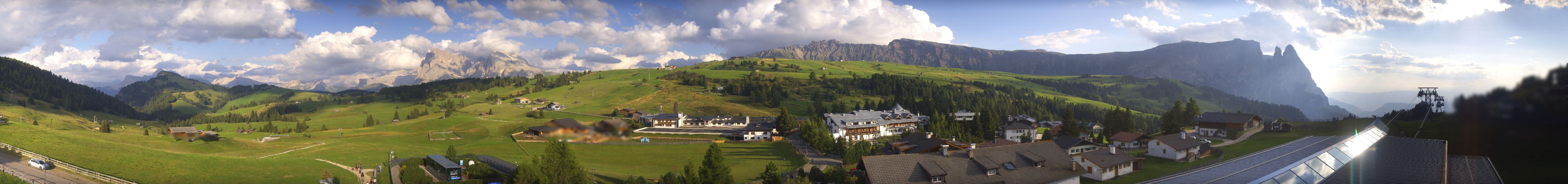 Archiv Foto Webcam Panoramablick Compatsch Seiser Alm
