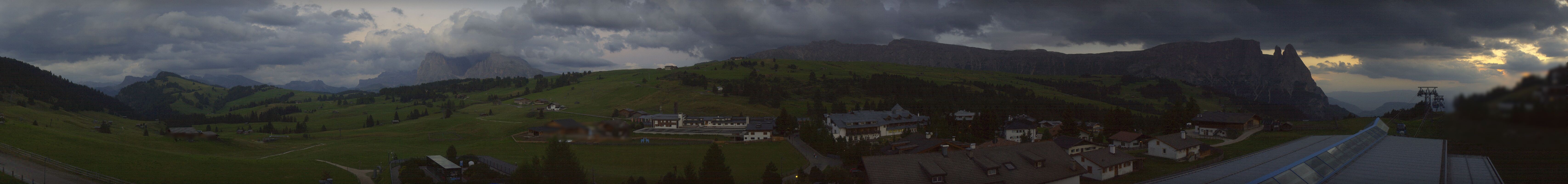 Archiv Foto Webcam Panoramablick Compatsch Seiser Alm
