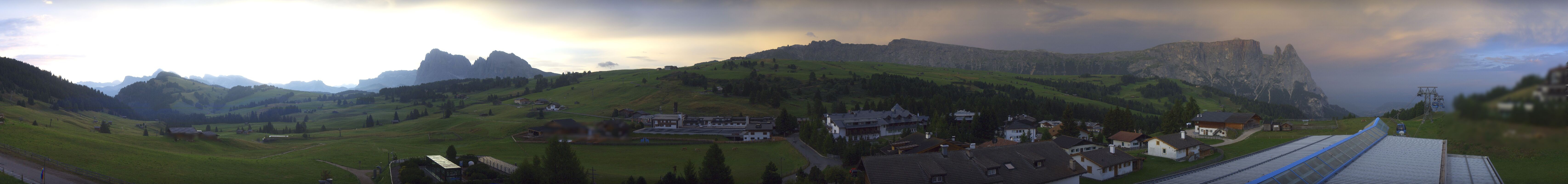 Archiv Foto Webcam Panoramablick Compatsch Seiser Alm