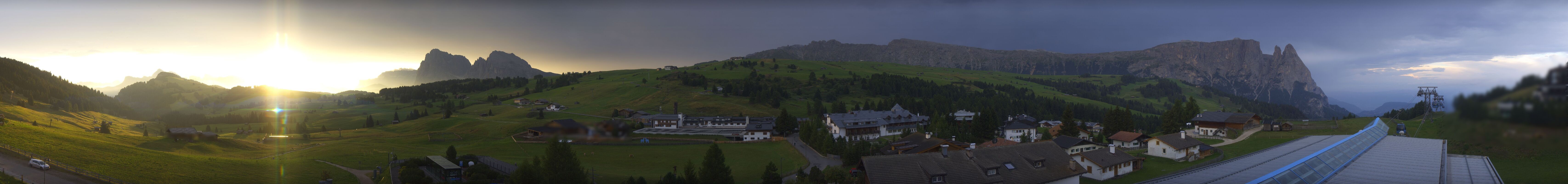 Archiv Foto Webcam Panoramablick Compatsch Seiser Alm
