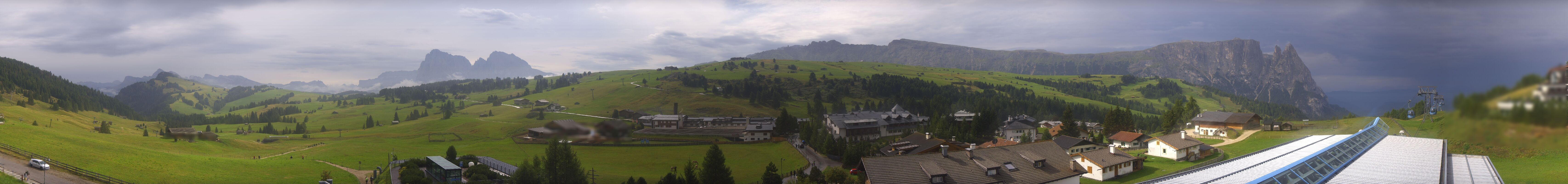 Archiv Foto Webcam Panoramablick Compatsch Seiser Alm