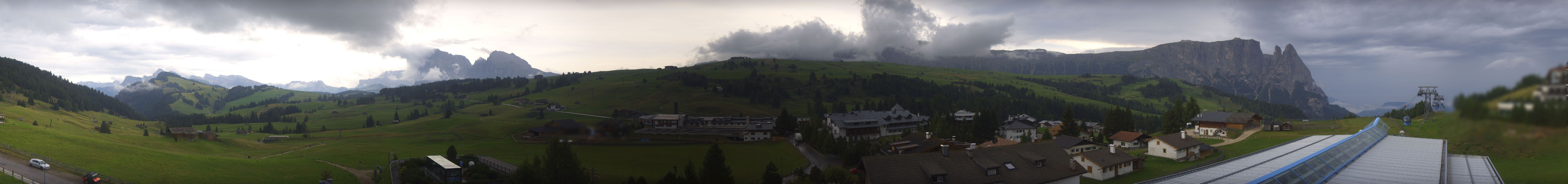 Archiv Foto Webcam Panoramablick Compatsch Seiser Alm