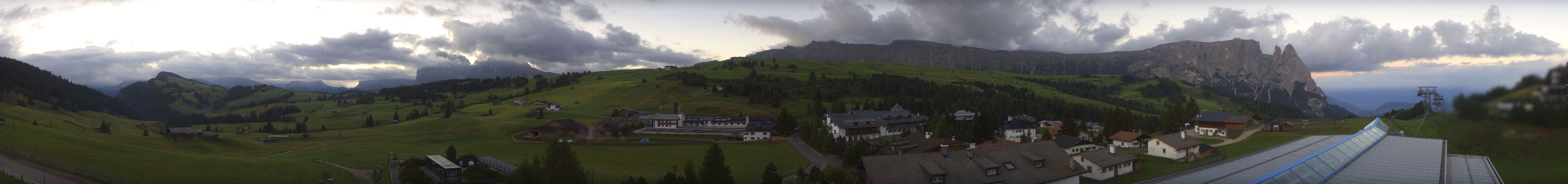 Archiv Foto Webcam Panoramablick Compatsch Seiser Alm