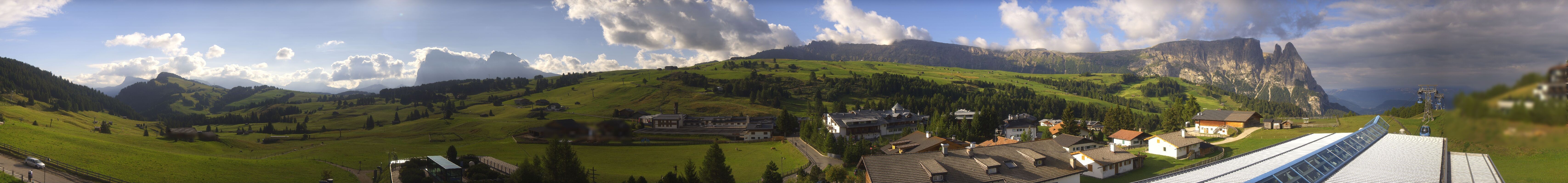 Archiv Foto Webcam Panoramablick Compatsch Seiser Alm