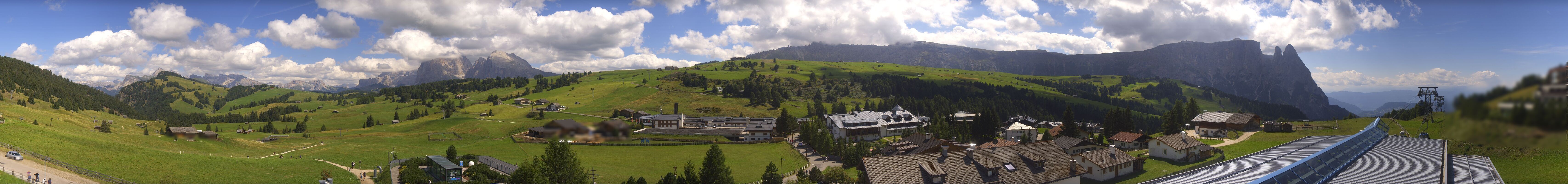 Archiv Foto Webcam Panoramablick Compatsch Seiser Alm