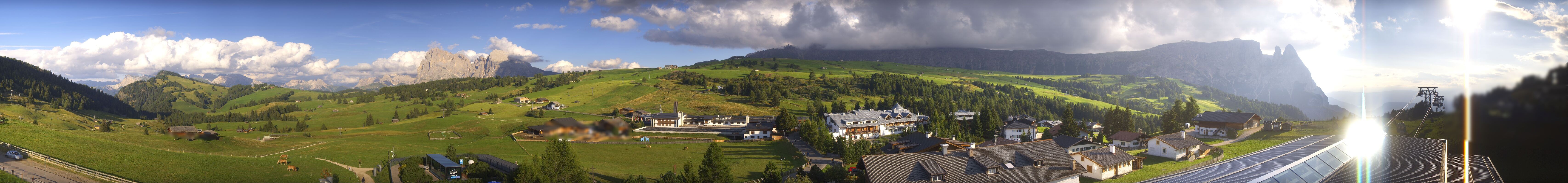 Archiv Foto Webcam Panoramablick Compatsch Seiser Alm