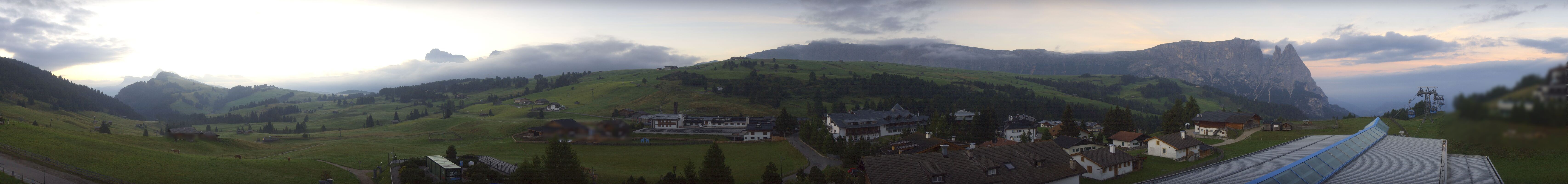 Archiv Foto Webcam Panoramablick Compatsch Seiser Alm