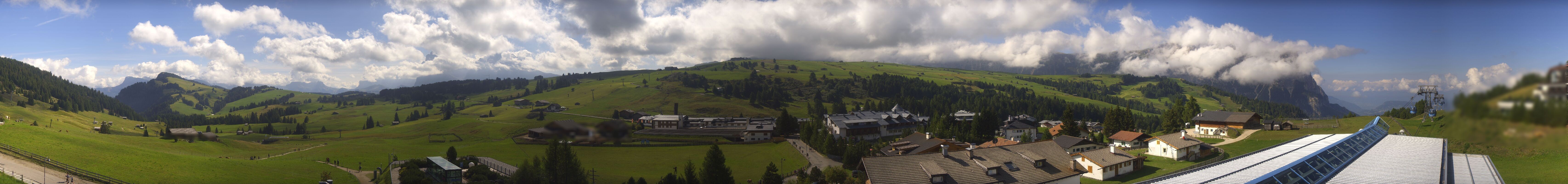 Archiv Foto Webcam Panoramablick Compatsch Seiser Alm