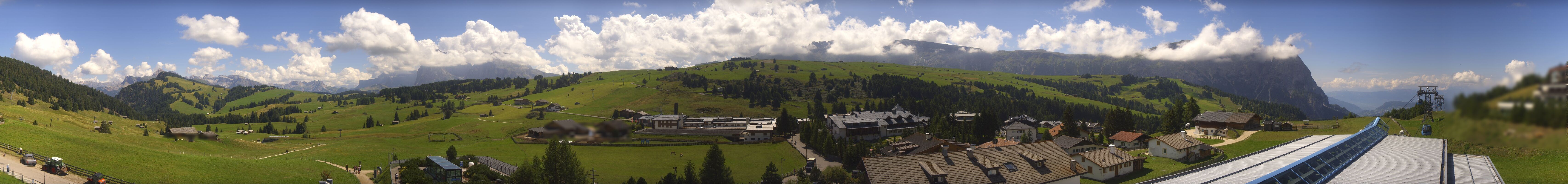 Archiv Foto Webcam Panoramablick Compatsch Seiser Alm