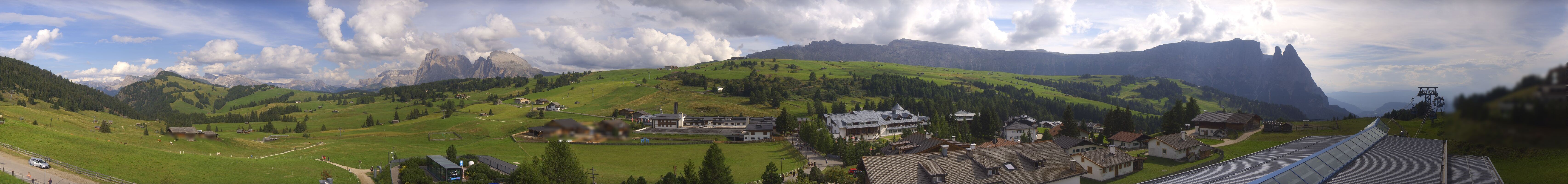 Archiv Foto Webcam Panoramablick Compatsch Seiser Alm