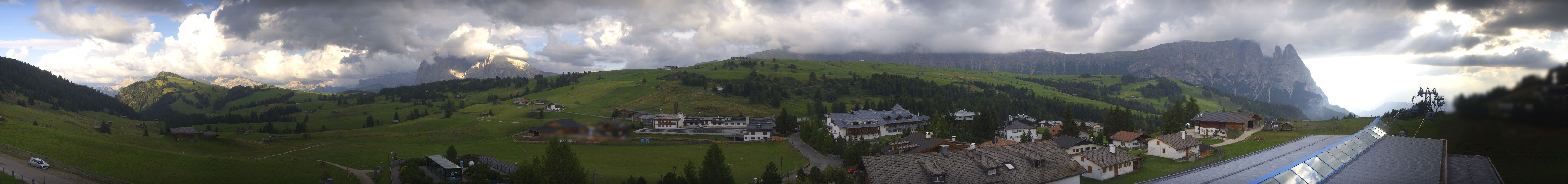 Archiv Foto Webcam Panoramablick Compatsch Seiser Alm