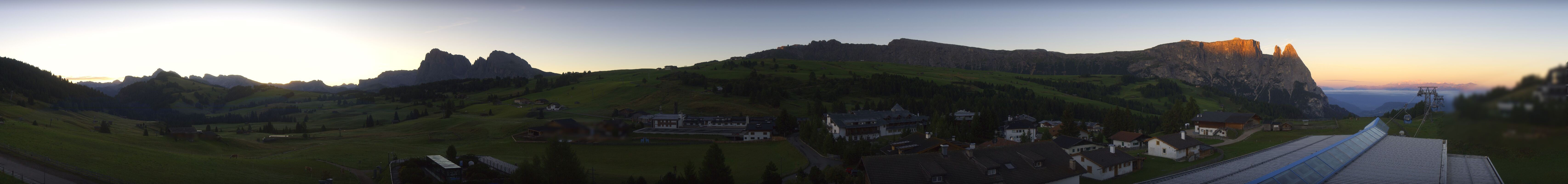 Archiv Foto Webcam Panoramablick Compatsch Seiser Alm