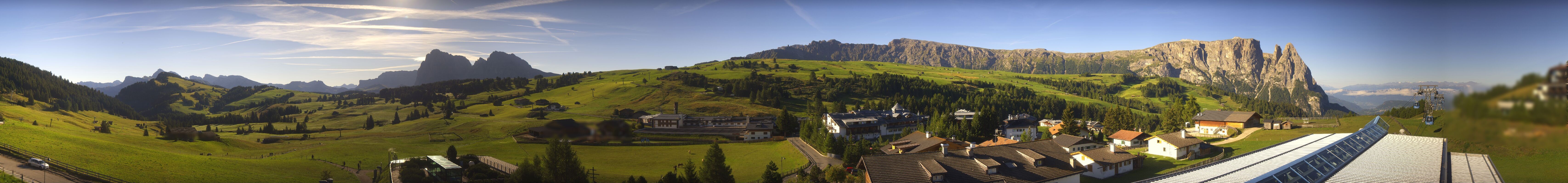 Archiv Foto Webcam Panoramablick Compatsch Seiser Alm