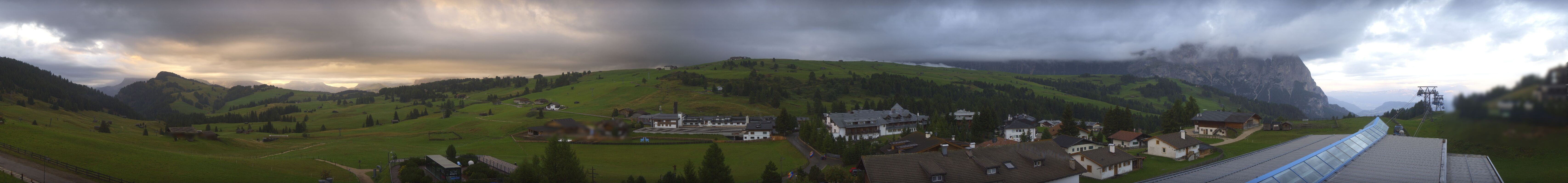 Archiv Foto Webcam Panoramablick Compatsch Seiser Alm