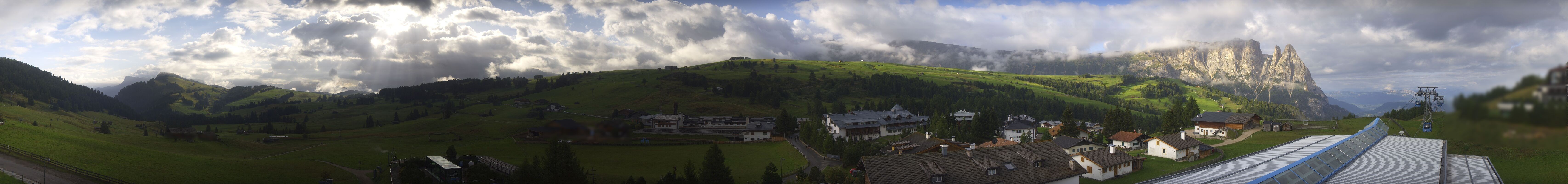 Archiv Foto Webcam Panoramablick Compatsch Seiser Alm