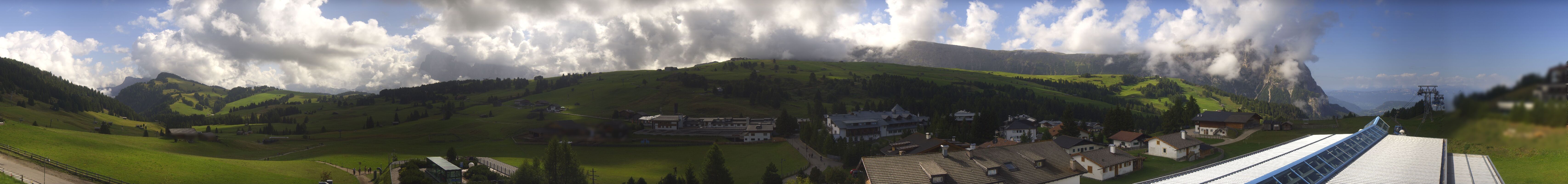 Archiv Foto Webcam Panoramablick Compatsch Seiser Alm