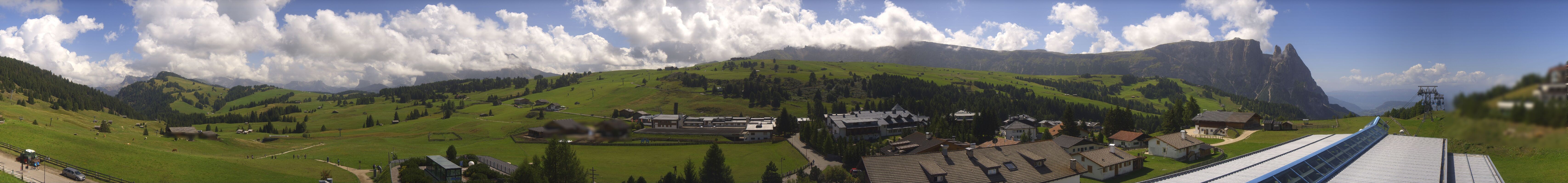 Archiv Foto Webcam Panoramablick Compatsch Seiser Alm