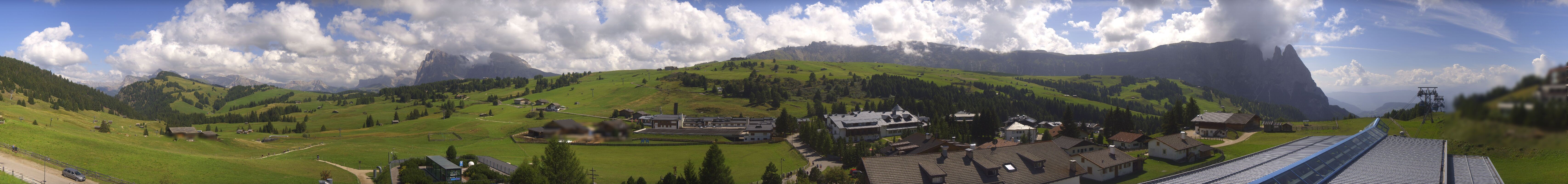 Archiv Foto Webcam Panoramablick Compatsch Seiser Alm
