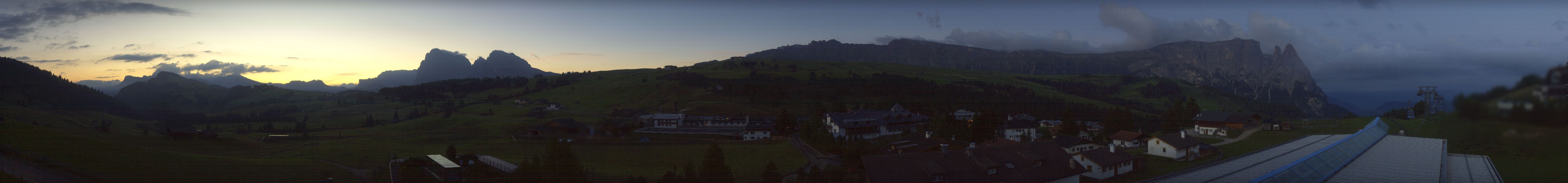 Archiv Foto Webcam Panoramablick Compatsch Seiser Alm