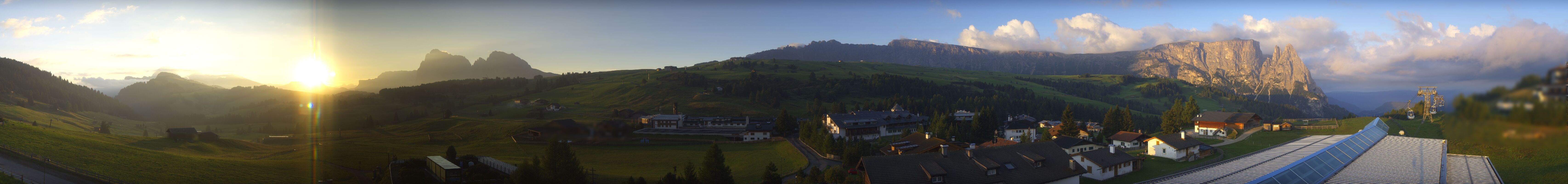 Archiv Foto Webcam Panoramablick Compatsch Seiser Alm