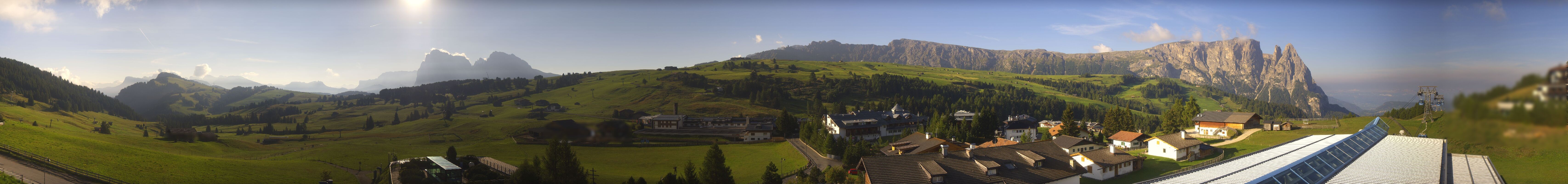 Archiv Foto Webcam Panoramablick Compatsch Seiser Alm