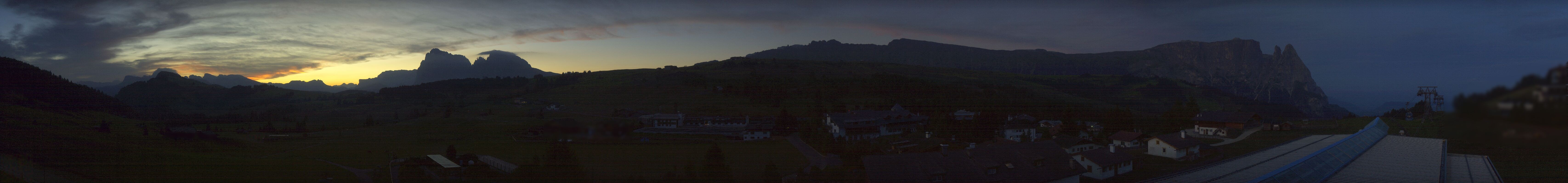 Archiv Foto Webcam Panoramablick Compatsch Seiser Alm