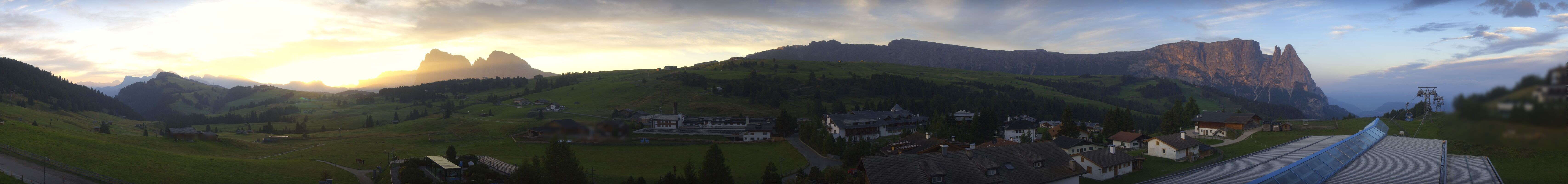 Archiv Foto Webcam Panoramablick Compatsch Seiser Alm