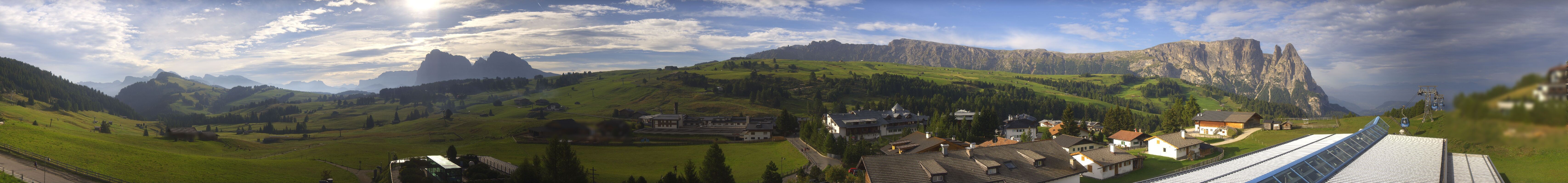 Archiv Foto Webcam Panoramablick Compatsch Seiser Alm