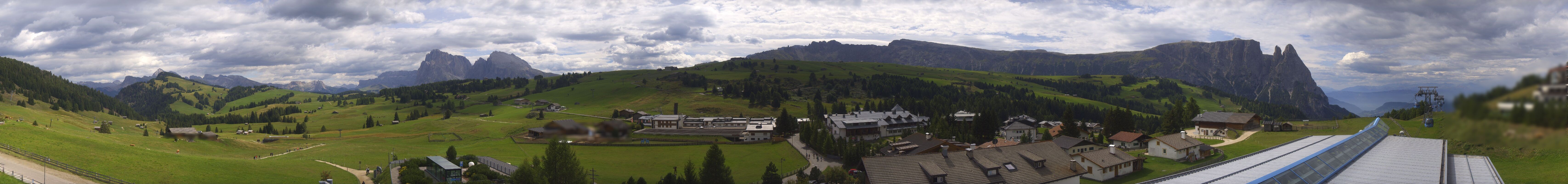 Archiv Foto Webcam Panoramablick Compatsch Seiser Alm