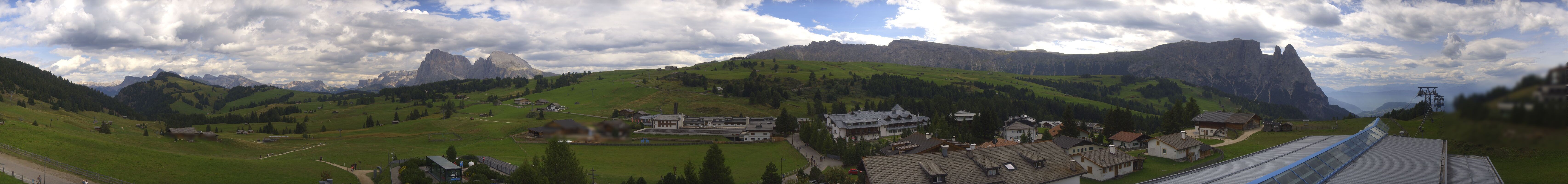 Archiv Foto Webcam Panoramablick Compatsch Seiser Alm