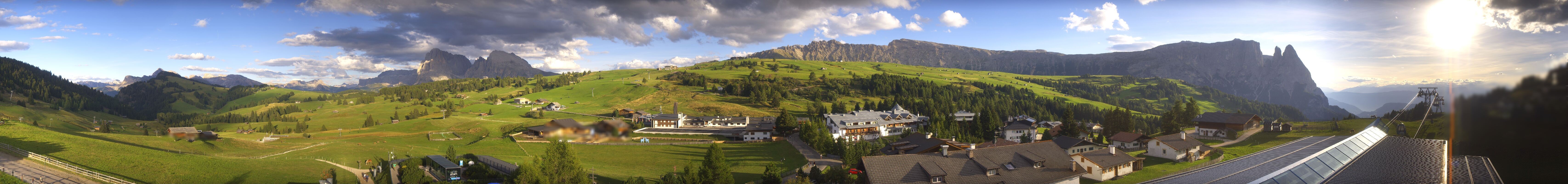 Archiv Foto Webcam Panoramablick Compatsch Seiser Alm