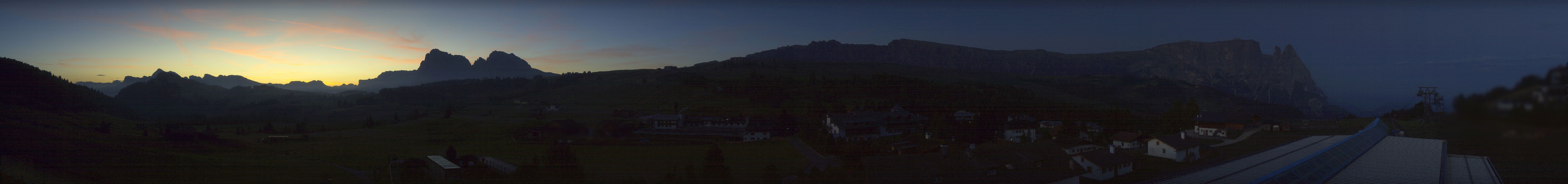 Archiv Foto Webcam Panoramablick Compatsch Seiser Alm