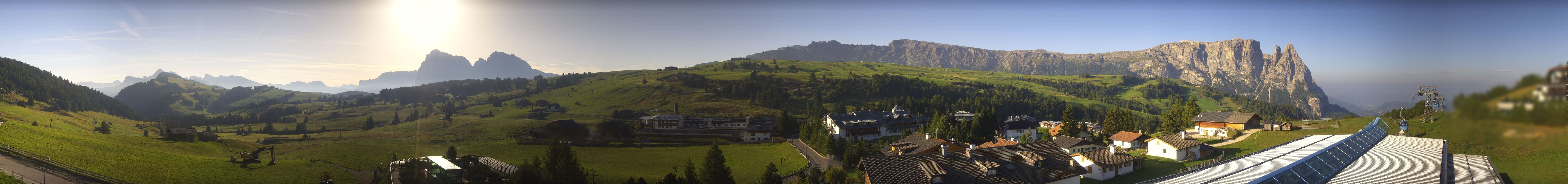 Archiv Foto Webcam Panoramablick Compatsch Seiser Alm