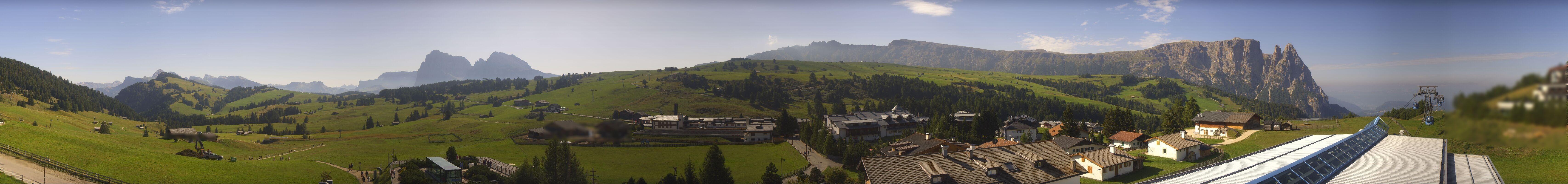 Archiv Foto Webcam Panoramablick Compatsch Seiser Alm
