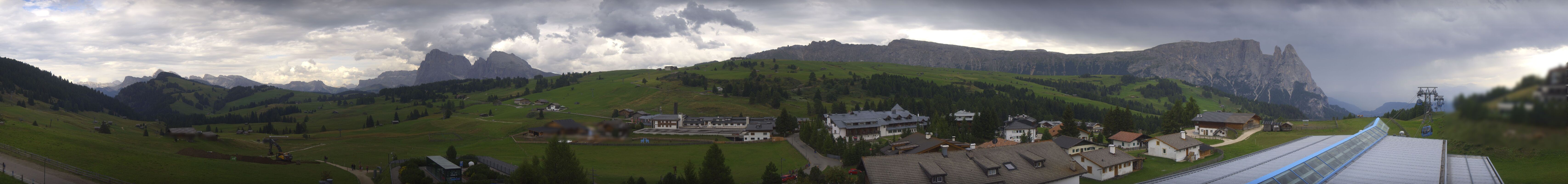 Archiv Foto Webcam Panoramablick Compatsch Seiser Alm