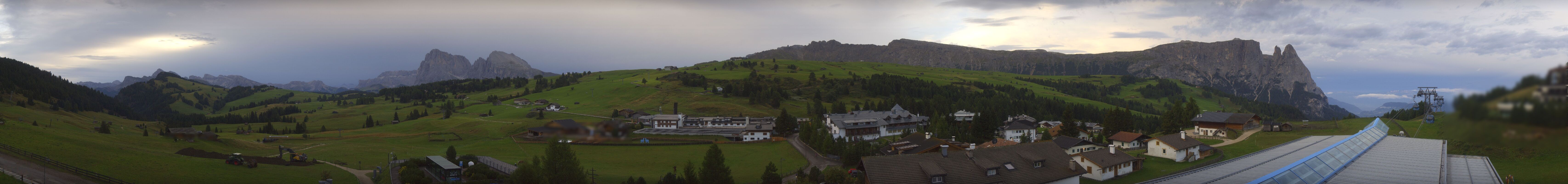Archiv Foto Webcam Panoramablick Compatsch Seiser Alm