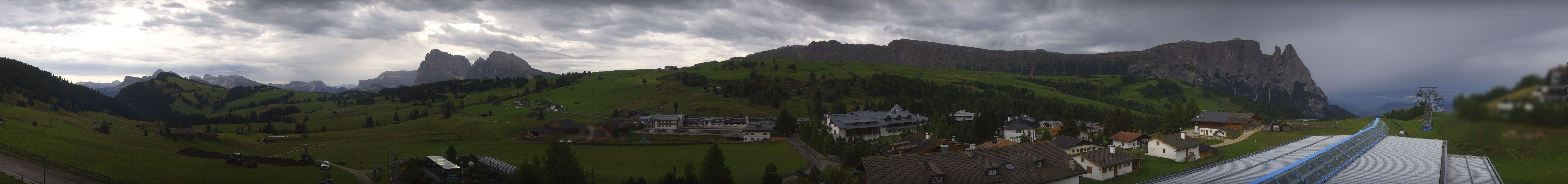 Archiv Foto Webcam Panoramablick Compatsch Seiser Alm
