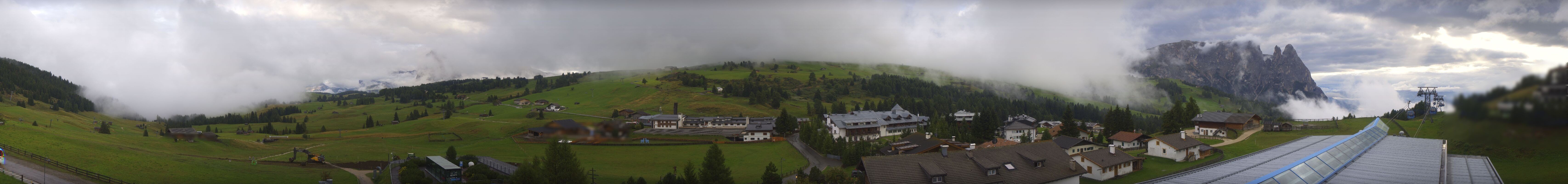 Archiv Foto Webcam Panoramablick Compatsch Seiser Alm