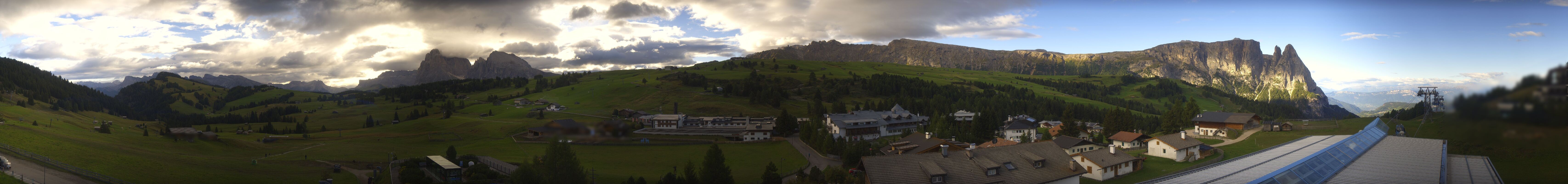 Archiv Foto Webcam Panoramablick Compatsch Seiser Alm