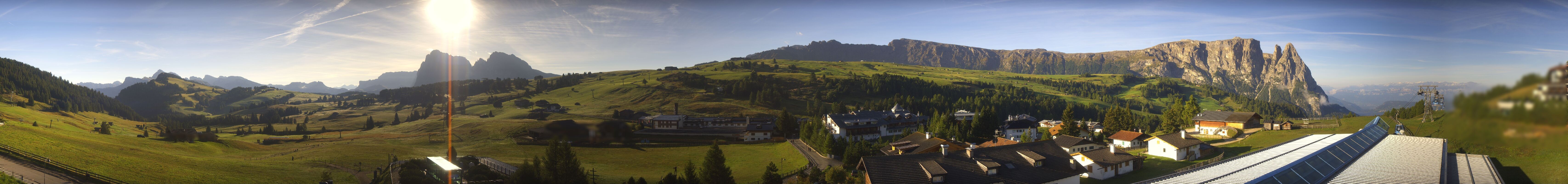 Archiv Foto Webcam Panoramablick Compatsch Seiser Alm